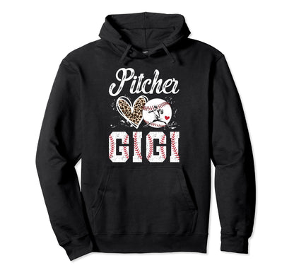 Baseball Pitcher Gigi Baseball Pitcher Hoodie - Unique Graphic Men Women - T-Shirt, Sweatshirt, Hoodie