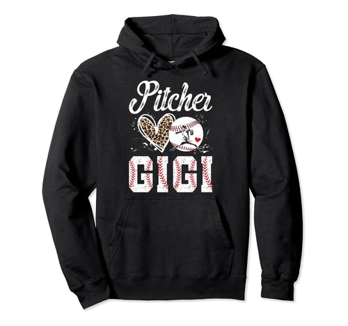 Baseball Pitcher Gigi Baseball Pitcher Hoodie - Unique Graphic Men Women - T-Shirt, Sweatshirt, Hoodie