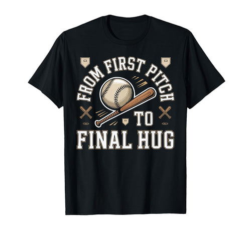 Baseball Dad Baseballer Daddy T-Shirt - Casual Everyday Wear for Adults - T-Shirt, Sweatshirt, Hoodie