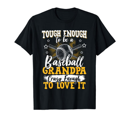 Baseball Player Grandpa Grandfather T-Shirt - Casual Everyday Wear Unisex - T-Shirt, Sweatshirt, Hoodie