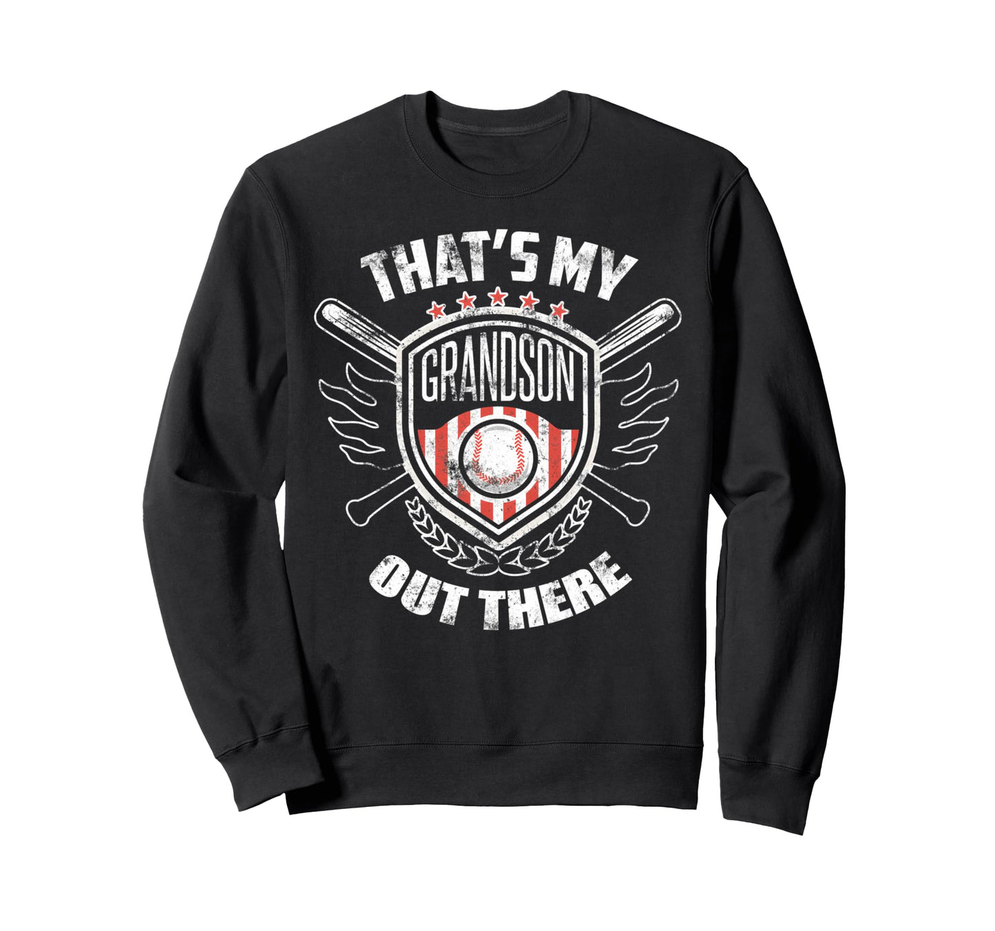 Thats My Grandson Out There Family Sweatshirt - Custom Art Print Unisex - T-Shirt, Sweatshirt, Hoodie
