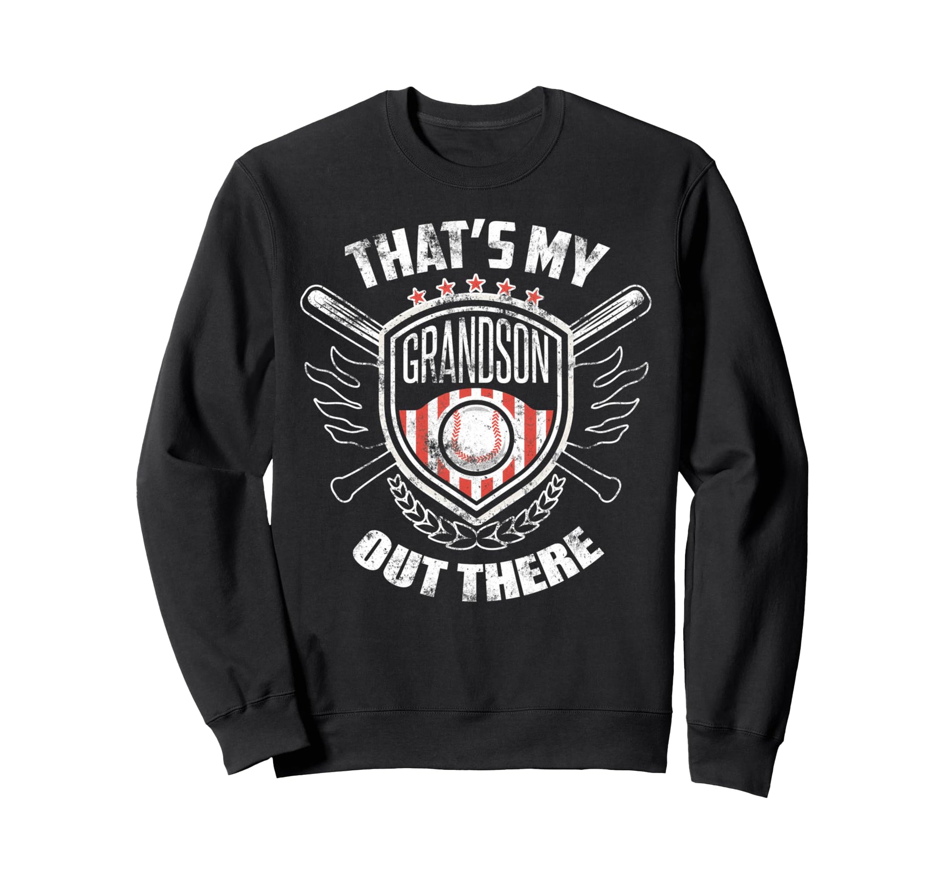 Thats My Grandson Out There Family Sweatshirt - Custom Art Print Unisex - T-Shirt, Sweatshirt, Hoodie