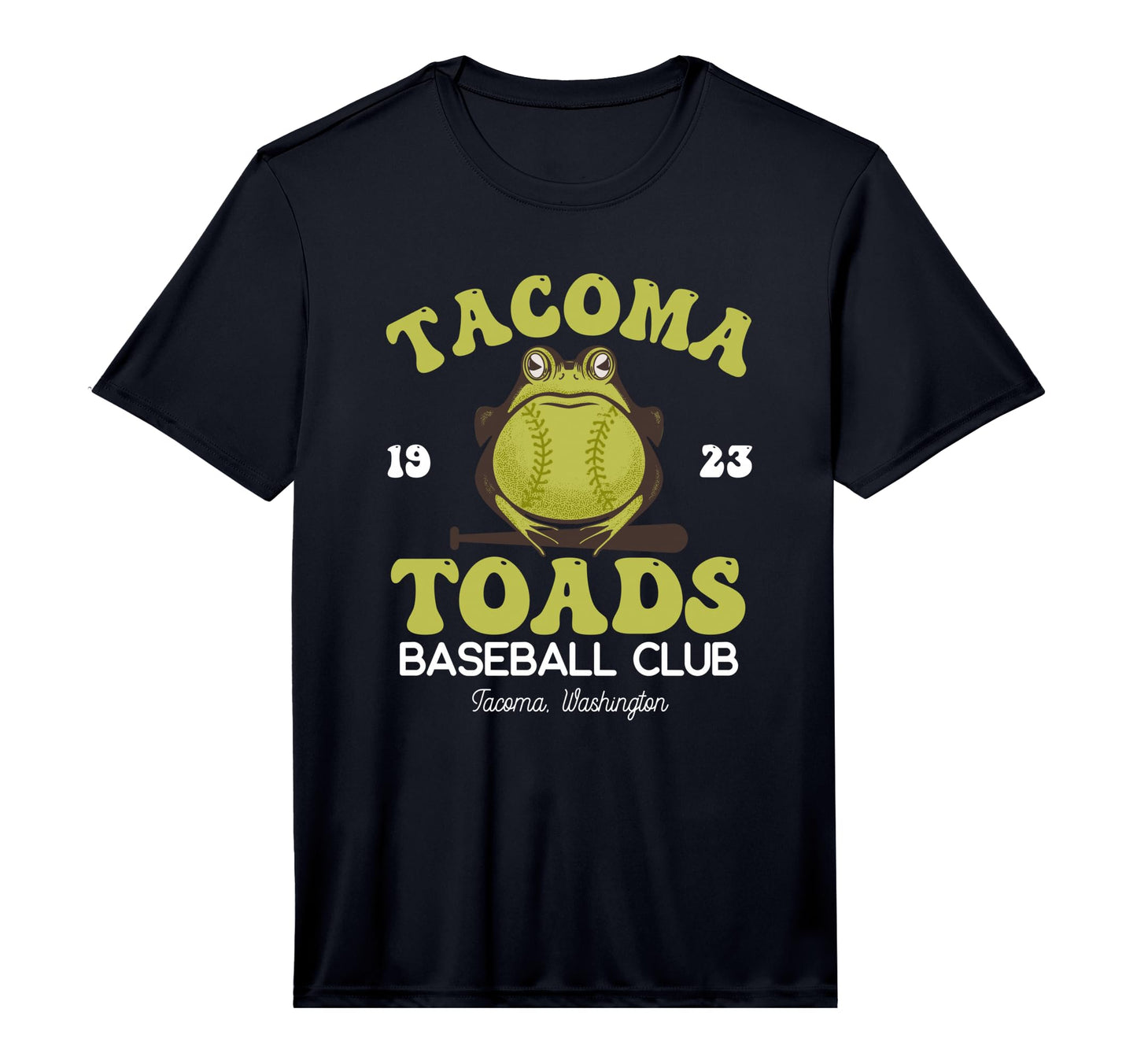 Tacoma Toads Minor League Baseball T-Shirt - Trendy Graphic for Adults - T-Shirt, Sweatshirt, Hoodie