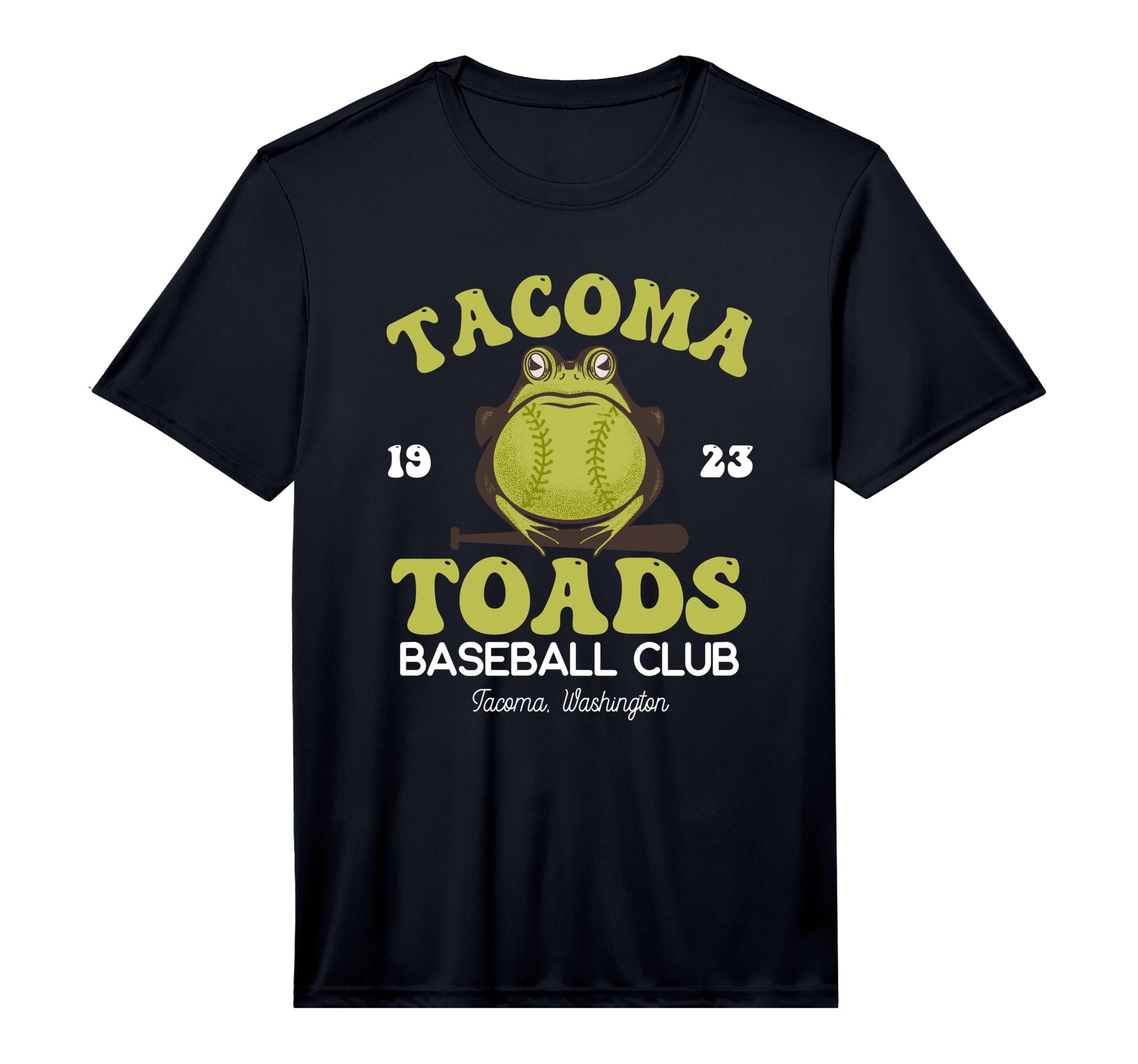 Tacoma Toads Minor League Baseball T-Shirt - Trendy Graphic for Adults - T-Shirt, Sweatshirt, Hoodie