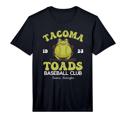 Tacoma Toads Minor League Baseball T-Shirt - Trendy Graphic for Adults - T-Shirt, Sweatshirt, Hoodie