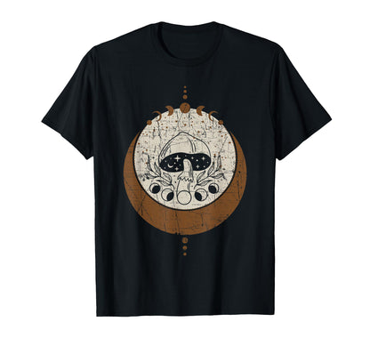 Distressed Mushroom Hippie Old T-Shirt - Unique Graphic for Adults - T-Shirt, Sweatshirt, Hoodie