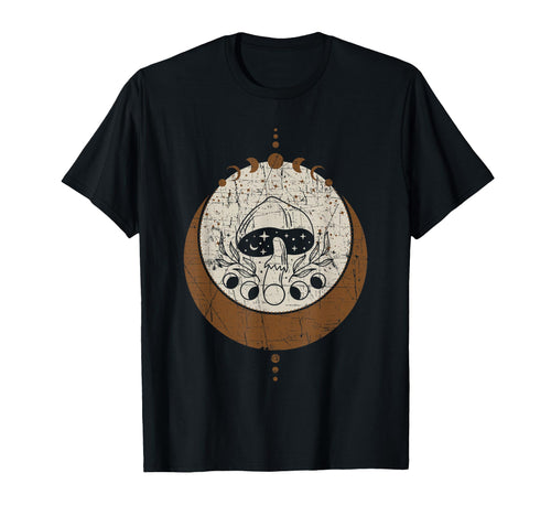 Distressed Mushroom Hippie Old T-Shirt - Unique Graphic for Adults - T-Shirt, Sweatshirt, Hoodie
