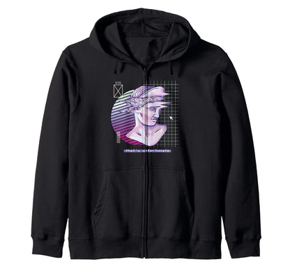 Vaporwave Aesthetic 80S 90S Sweatshirt - Minimalist Print Unisex - T-Shirt, Sweatshirt, Hoodie
