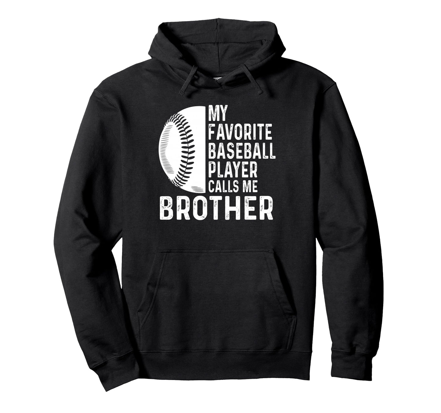 My Favorite Baseball Player Calls Hoodie - Casual Everyday Wear Men Women - T-Shirt, Sweatshirt, Hoodie