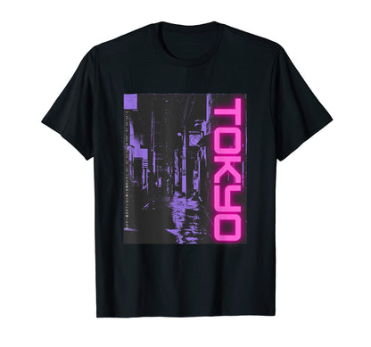 80S Lofi Tokyo Japanese Streetwear T-Shirt - Casual Everyday Wear Unisex - T-Shirt, Sweatshirt, Hoodie