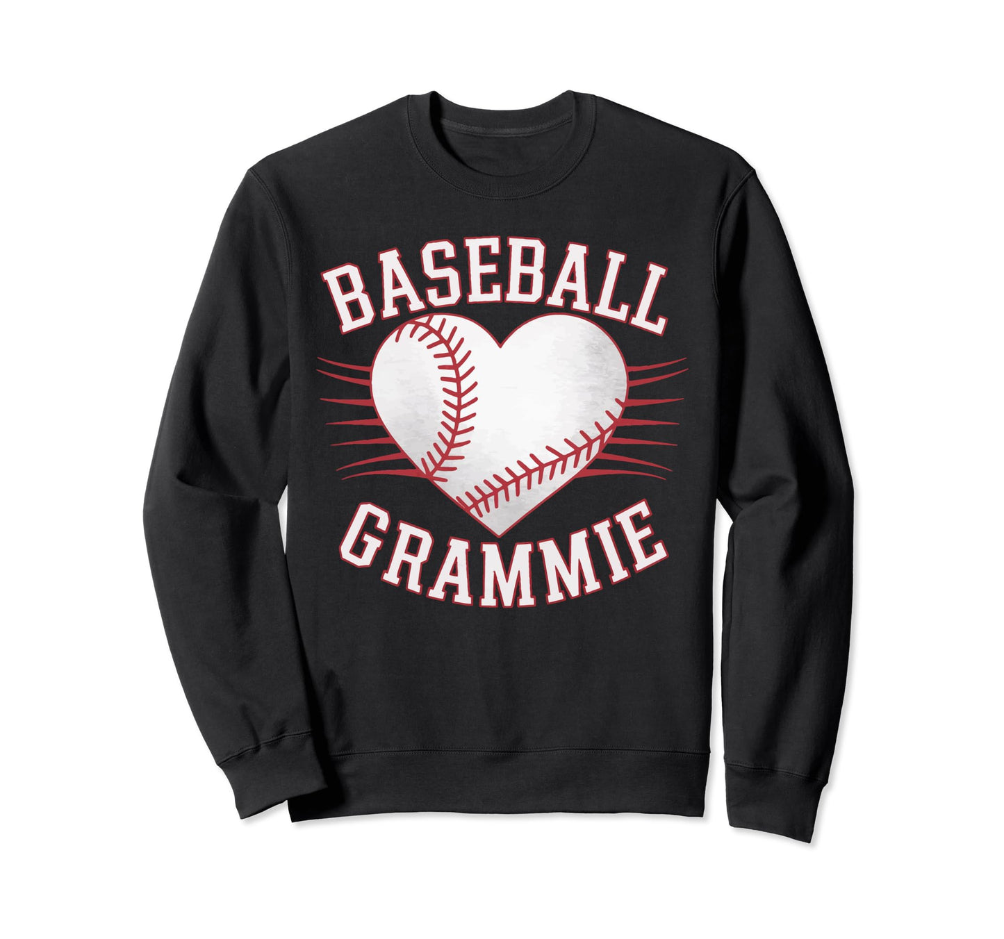 Baseball Grandma Grandmother Sweatshirt - Fun Novelty Design for Adults - T-Shirt, Sweatshirt, Hoodie