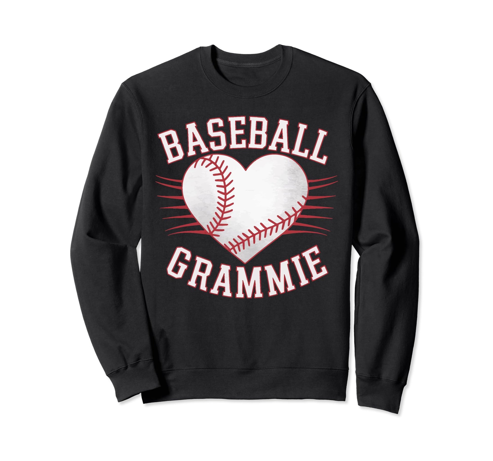 Baseball Grandma Grandmother Sweatshirt - Fun Novelty Design for Adults - T-Shirt, Sweatshirt, Hoodie
