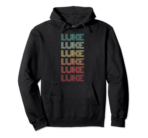 First Name Luke Personalized Birthday Hoodie - Graphic Print for Adults - T-Shirt, Sweatshirt, Hoodie