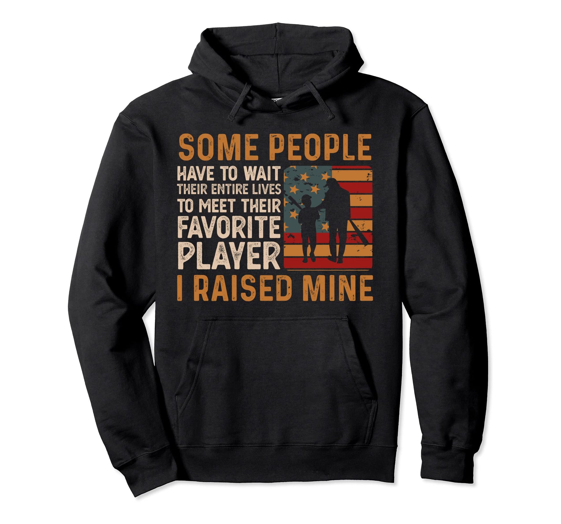 Baseball Some People Have To Wait To Meet Hoodie - Streetwear Style Unisex - T-Shirt, Sweatshirt, Hoodie