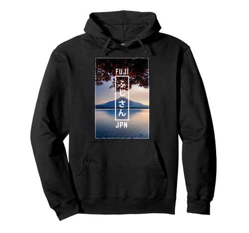 Japan Mount Fuji Japanese Vaporwave Hoodie - Fun Novelty Design Unisex - T-Shirt, Sweatshirt, Hoodie