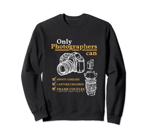 Camera Checklists Funny Photography Sweatshirt - Custom Art Print Unisex - T-Shirt, Sweatshirt, Hoodie