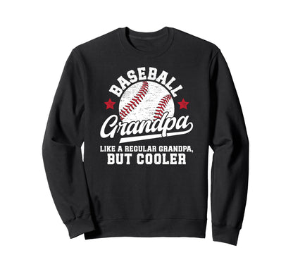 Baseball Grandpa Baseball Player Sweatshirt - Novelty Apparel Men Women - T-Shirt, Sweatshirt, Hoodie