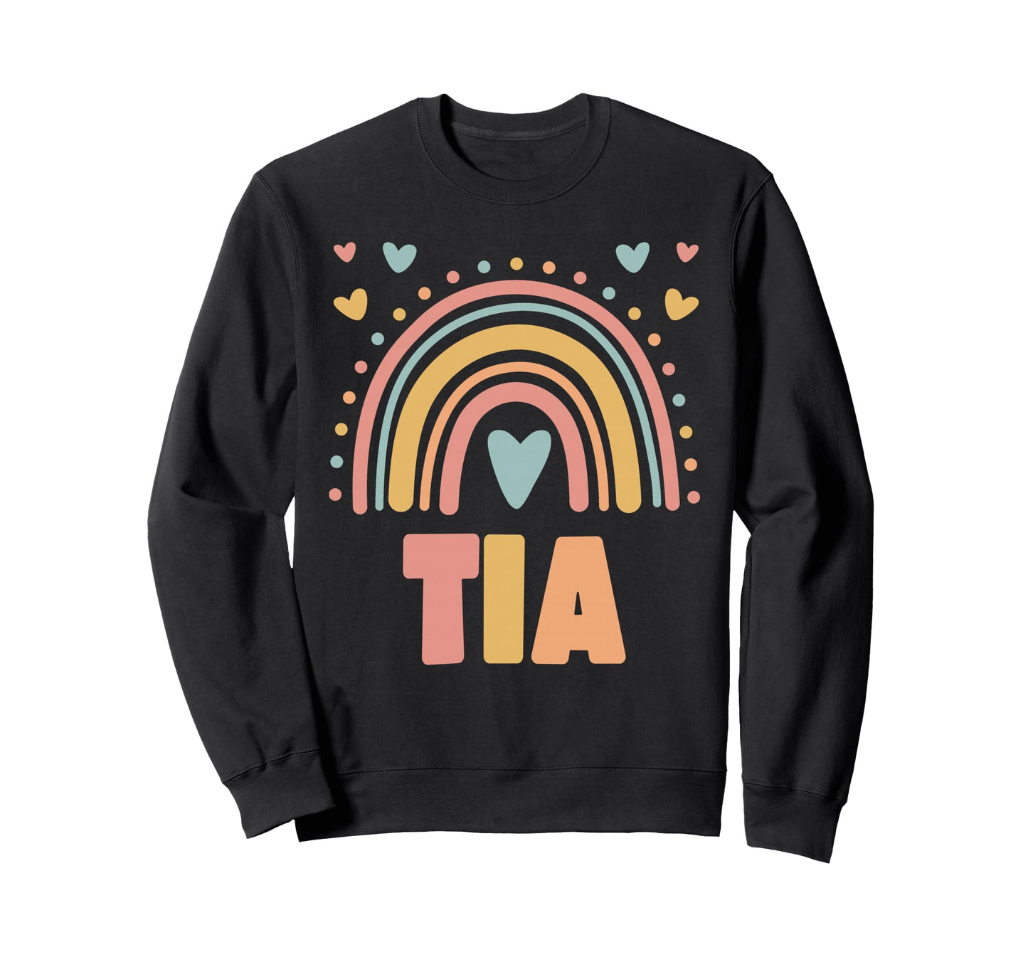 Tia Birthday Boho Rainbow Birthday Sweatshirt - Streetwear Style Men Women - T-Shirt, Sweatshirt, Hoodie
