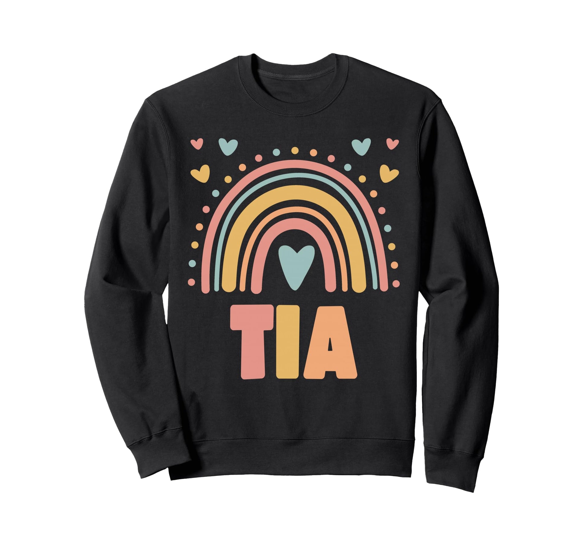 Tia Birthday Boho Rainbow Birthday Sweatshirt - Streetwear Style Men Women - T-Shirt, Sweatshirt, Hoodie