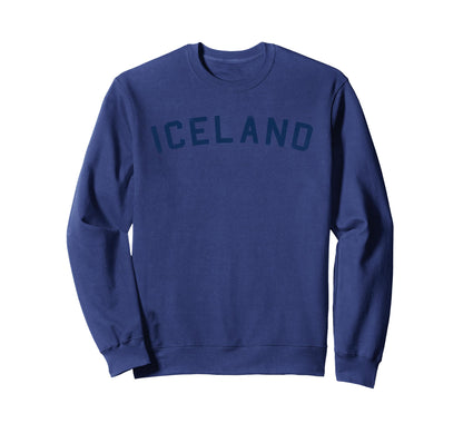Varsity Iceland Sweatshirt - Novelty Apparel Men Women - T-Shirt, Sweatshirt, Hoodie