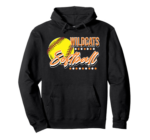 Wildcats Softball Team Mom Game Day Hoodie - Aesthetic Graphic Men Women - T-Shirt, Sweatshirt, Hoodie