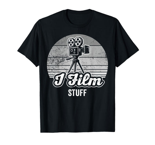 I Film Stuff Camera Lovers T-Shirt - Novelty Apparel for Adults - T-Shirt, Sweatshirt, Hoodie