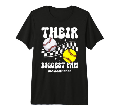 Biggest Fan Ballpark Nana Baseball T-Shirt - Streetwear Style Unisex - T-Shirt, Sweatshirt, Hoodie