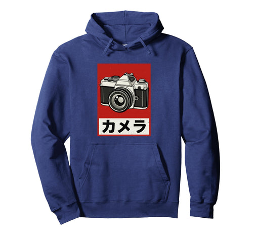 Japanese Analog Slr Camera Photographer Hoodie - Custom Art Print Unisex - T-Shirt, Sweatshirt, Hoodie
