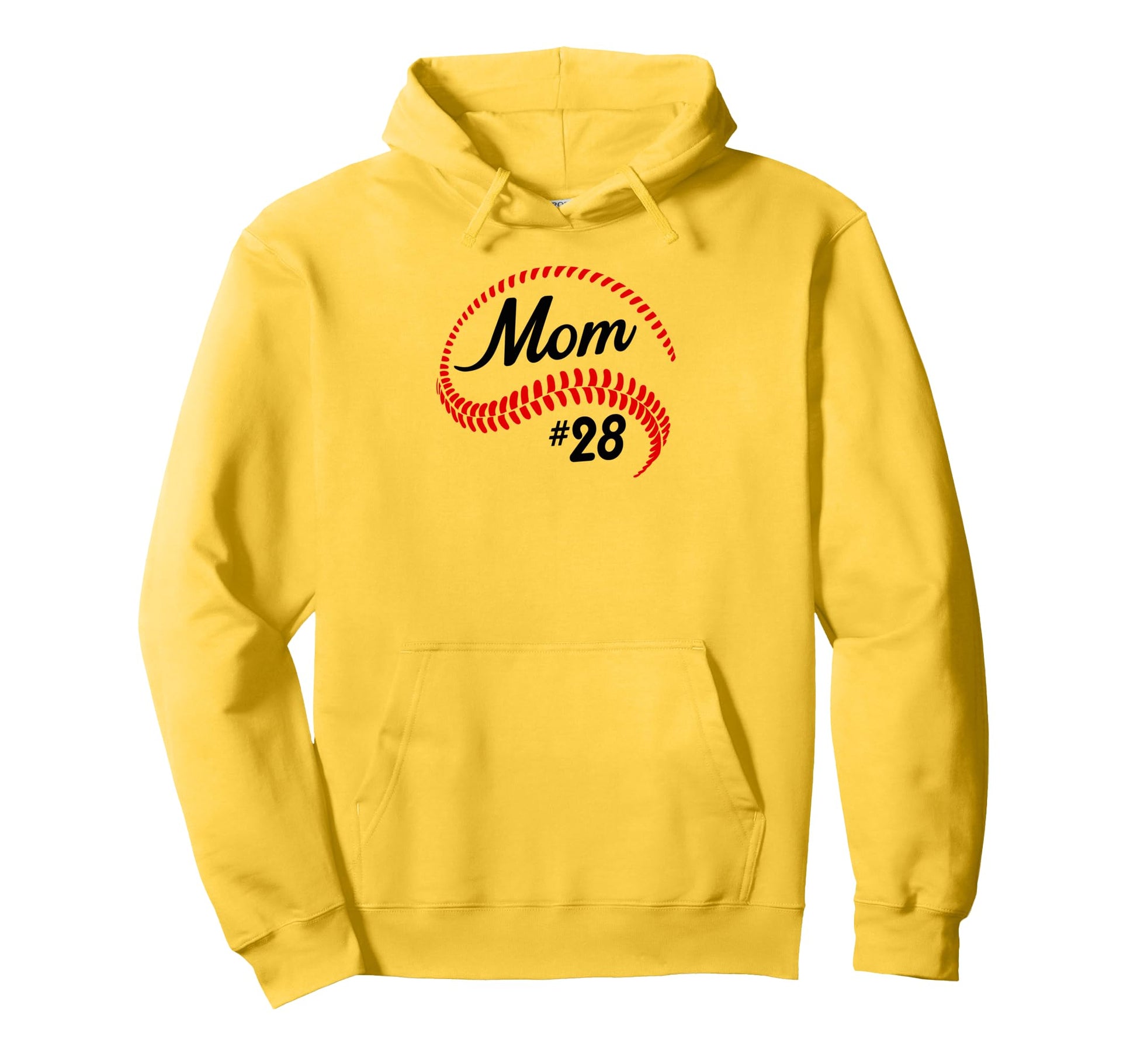 Baseball Softball 28 Baseball Mom Hoodie - Unique Graphic Men Women - T-Shirt, Sweatshirt, Hoodie