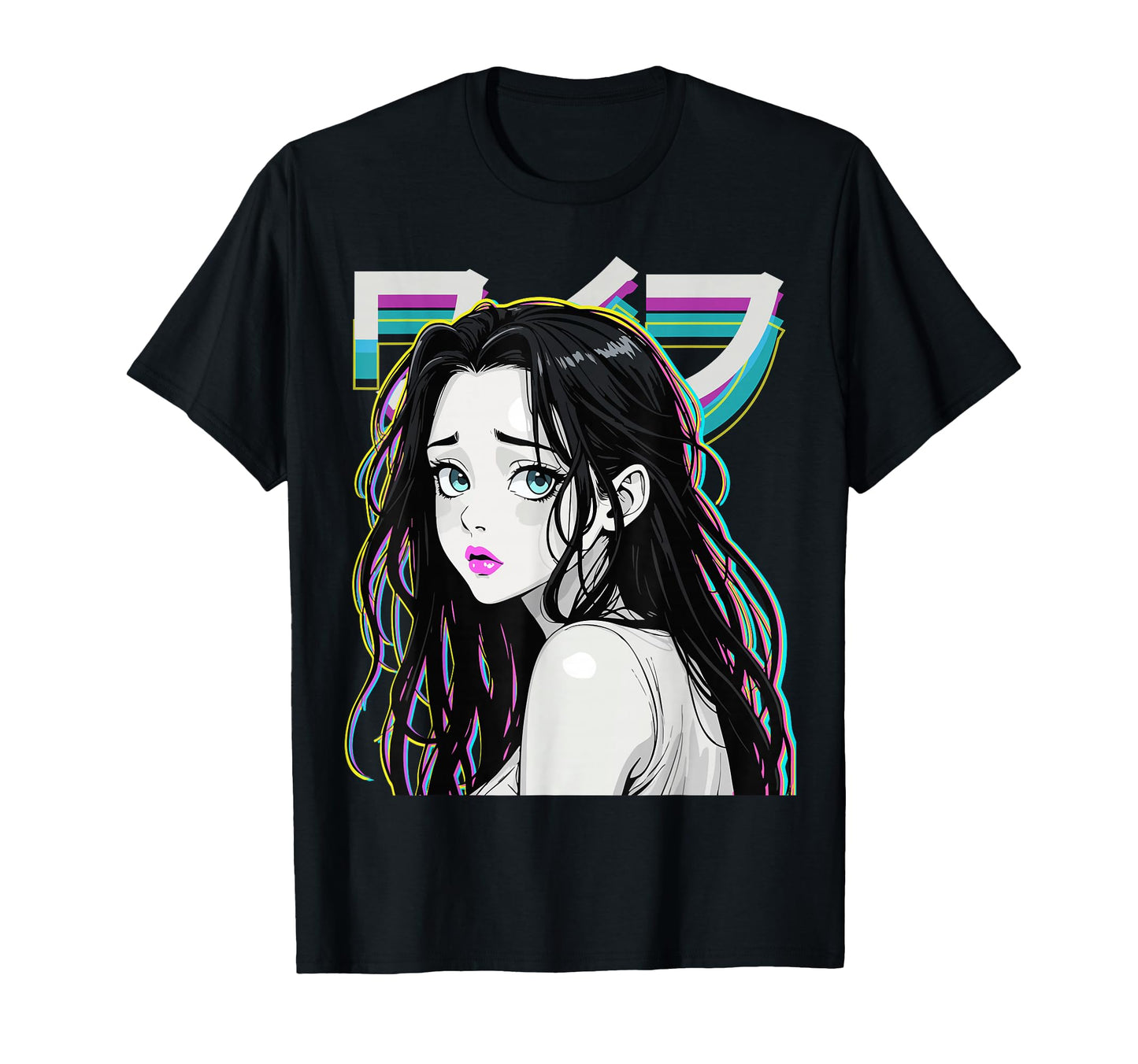 Anime Waifu Japanese Aesthetic Kawaii T-Shirt - Novelty Apparel Men Women - T-Shirt, Sweatshirt, Hoodie