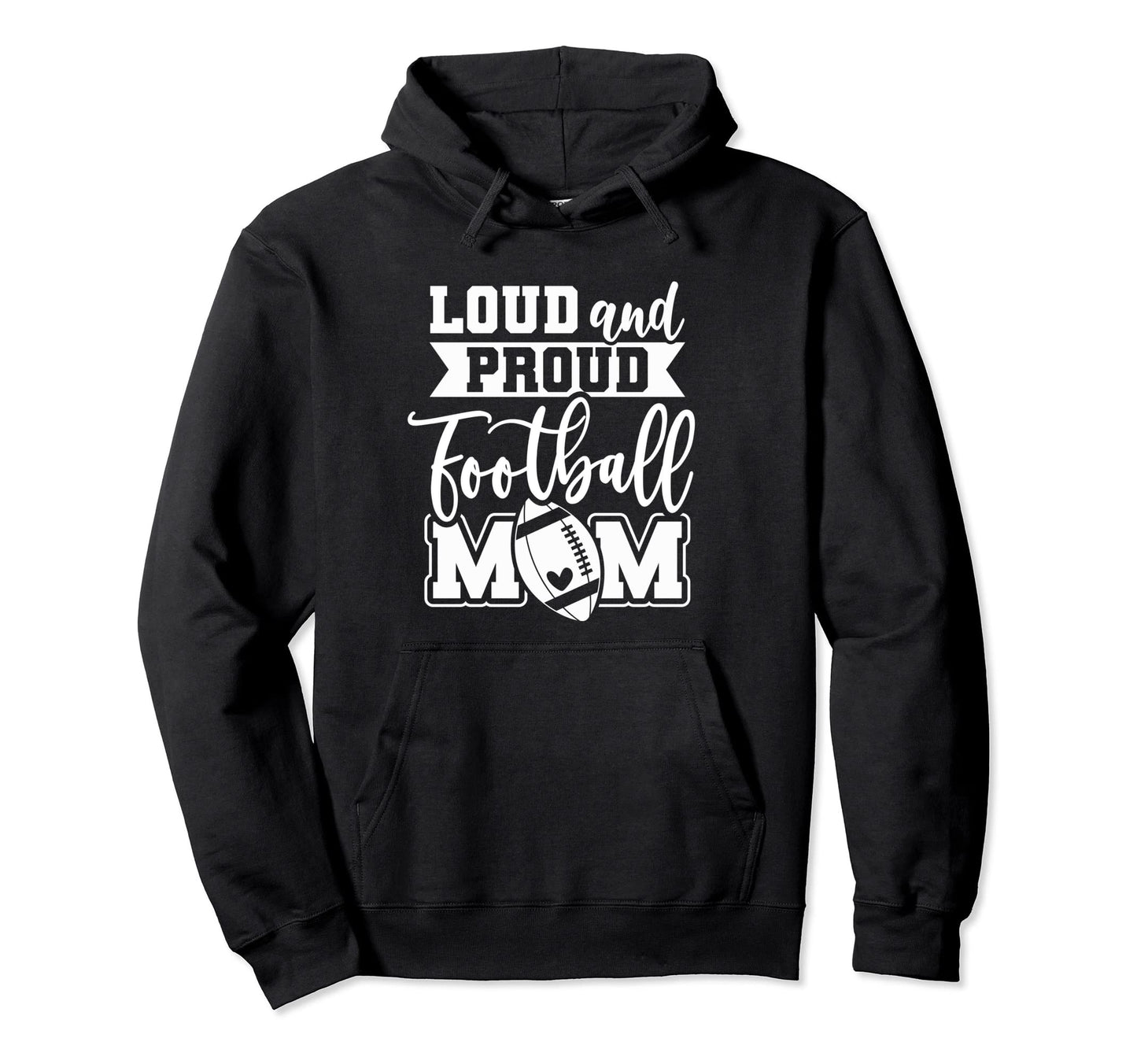 Game Day High School Football Loud And Hoodie - Novelty Apparel Men Women - T-Shirt, Sweatshirt, Hoodie