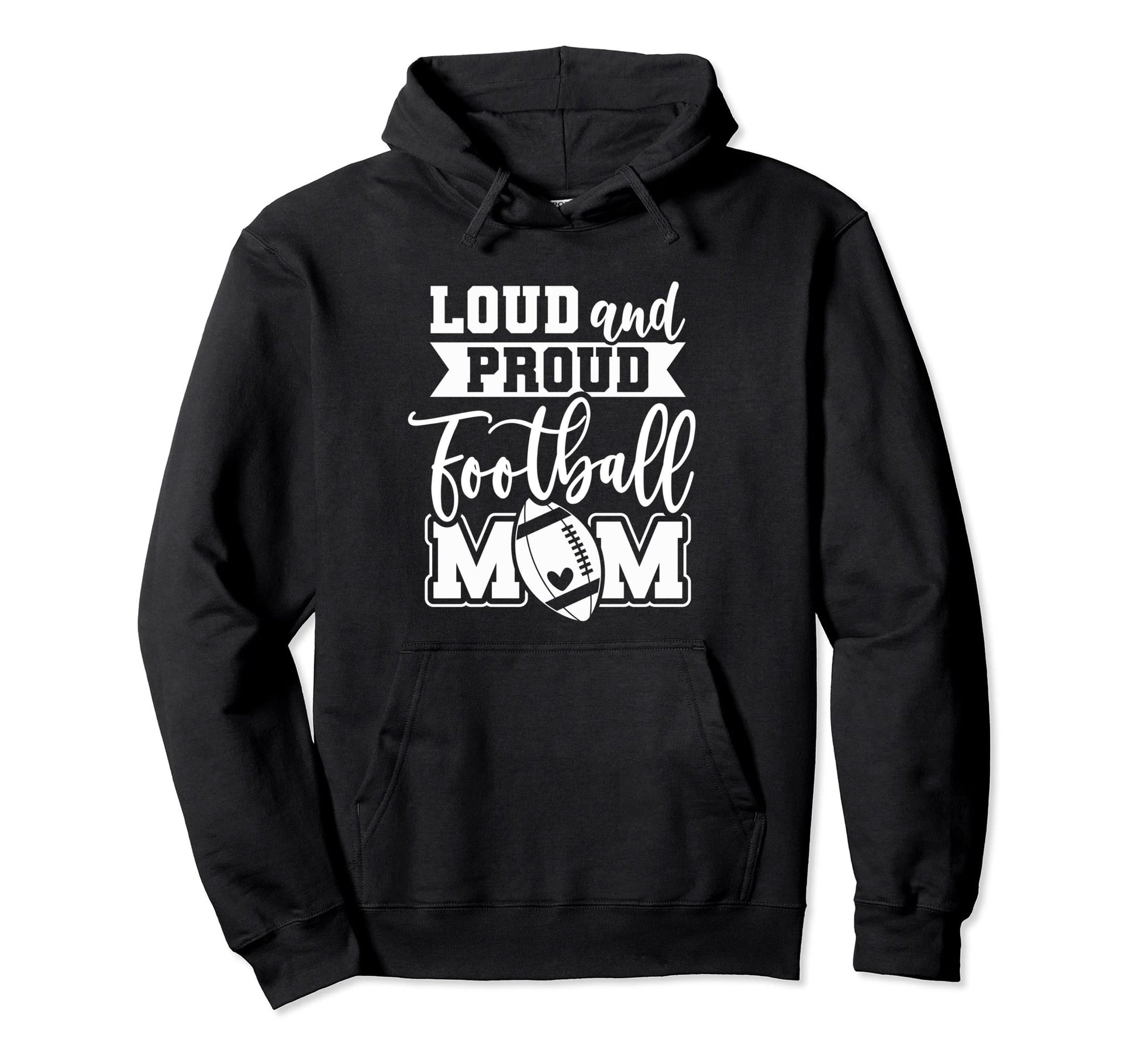 Game Day High School Football Loud And Hoodie - Novelty Apparel Men Women - T-Shirt, Sweatshirt, Hoodie