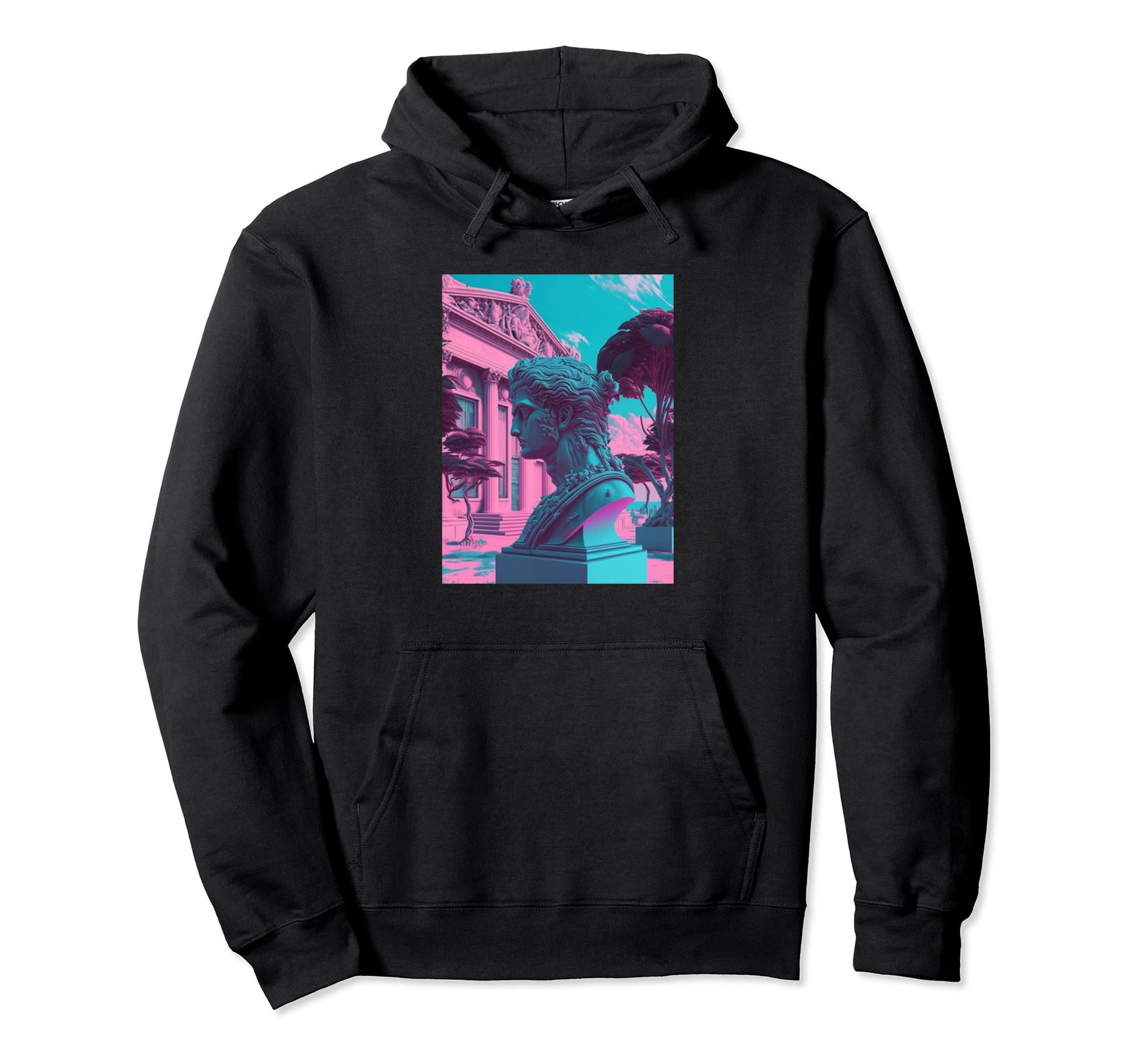 Vaporwave Aesthetic Trippy Vapor Wave Hoodie - Aesthetic Graphic Unisex - T-Shirt, Sweatshirt, Hoodie