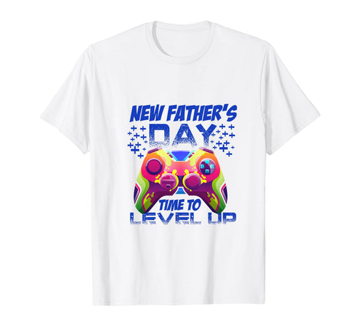 Level Up Funny Fathers Day Ideas T-Shirt - Unique Graphic for Adults - T-Shirt, Sweatshirt, Hoodie
