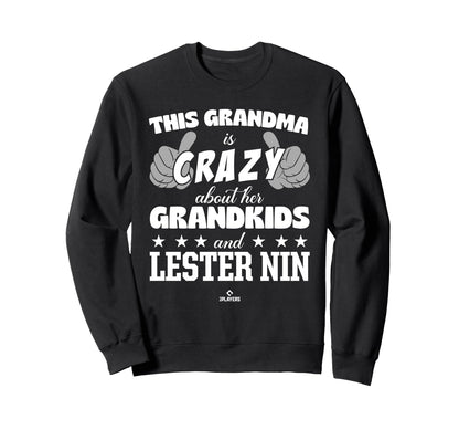 Grandma Crazy Lester Nin Prospect Sweatshirt - Trendy Graphic Unisex - T-Shirt, Sweatshirt, Hoodie