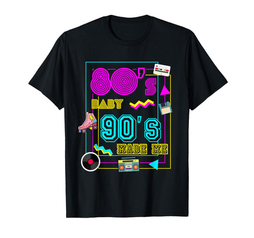 1980S 80S 1990S 90S Outfit Costume T-Shirt - Fun Novelty Design Unisex - T-Shirt, Sweatshirt, Hoodie