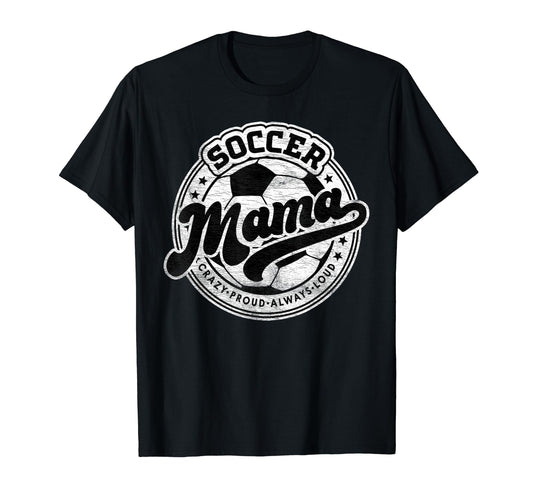 Soccer Mama Mom Family Matching Game Day T-Shirt - Unique Graphic Unisex - T-Shirt, Sweatshirt, Hoodie