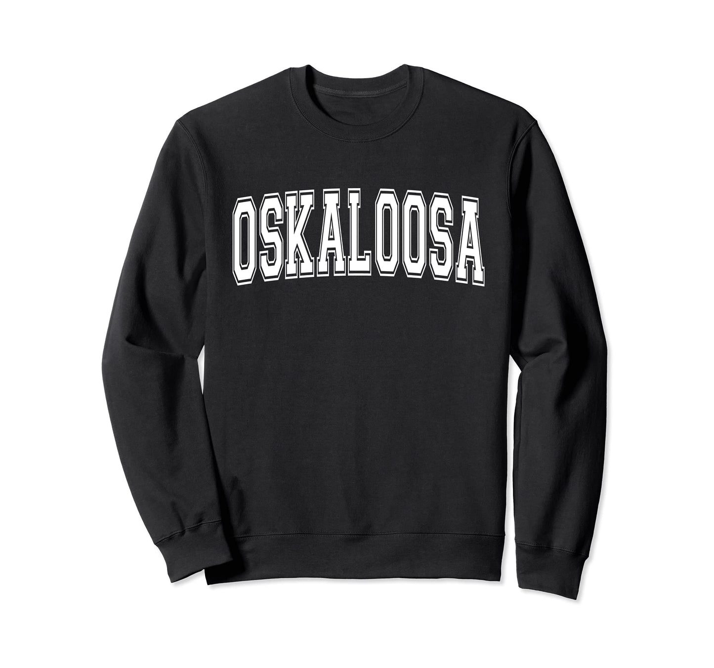 Oskaloosa Ia Iowa Usa Sports Sweatshirt - Fun Novelty Design for Adults - T-Shirt, Sweatshirt, Hoodie