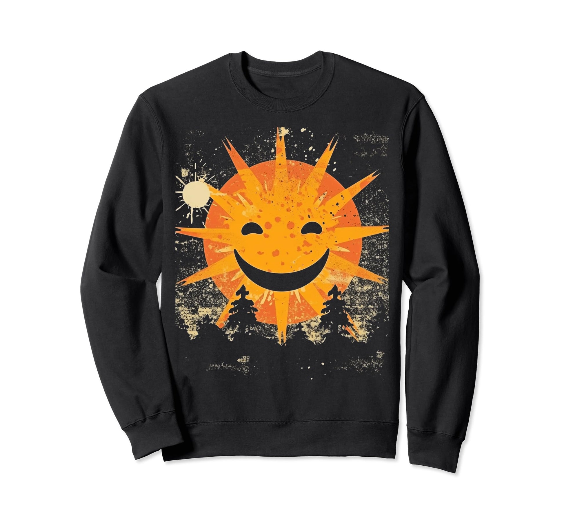 Sun Boho Groovy Sunshine Grunge 6 Sweatshirt - Aesthetic Graphic Unisex - T-Shirt, Sweatshirt, Hoodie