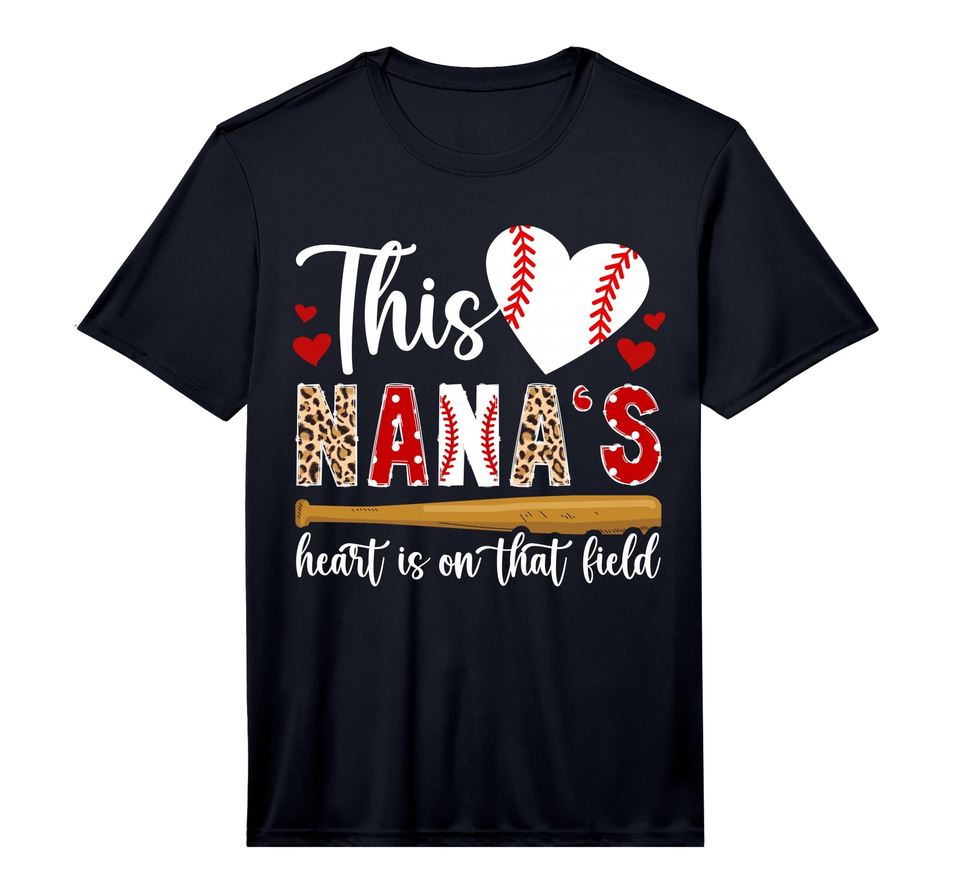 Mens That Field Baseball Nana Baseball T-Shirt - Custom Art Print Unisex - T-Shirt, Sweatshirt, Hoodie
