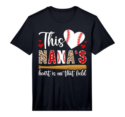 Mens That Field Baseball Nana Baseball T-Shirt - Custom Art Print Unisex - T-Shirt, Sweatshirt, Hoodie