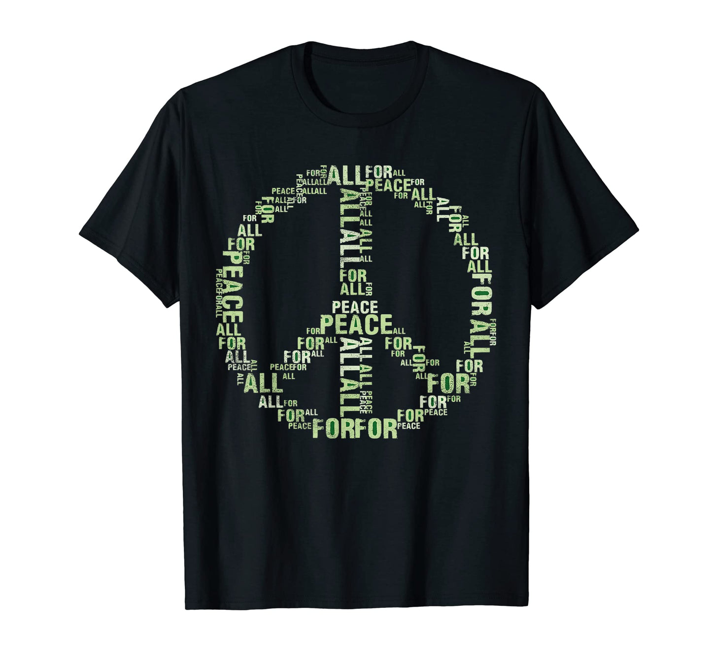 Hippie And Love Peace T-Shirt - Trendy Graphic Unisex - T-Shirt, Sweatshirt, Hoodie