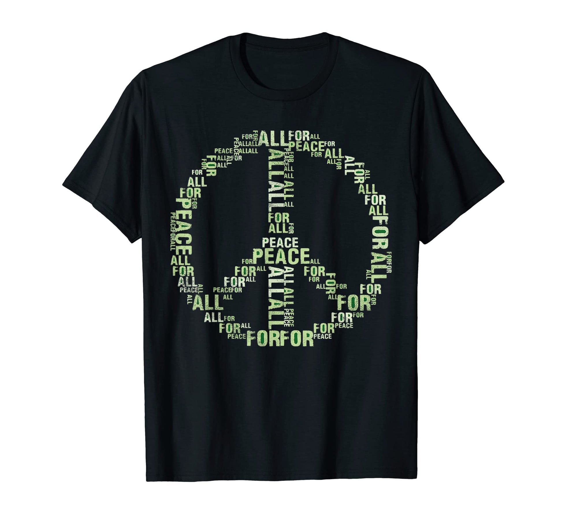 Hippie And Love Peace T-Shirt - Trendy Graphic Unisex - T-Shirt, Sweatshirt, Hoodie