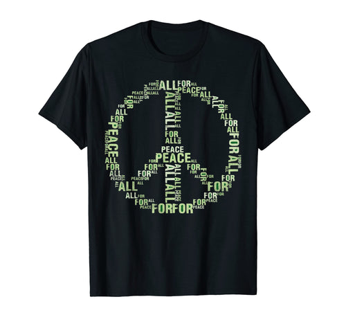 Hippie And Love Peace T-Shirt - Trendy Graphic Unisex - T-Shirt, Sweatshirt, Hoodie