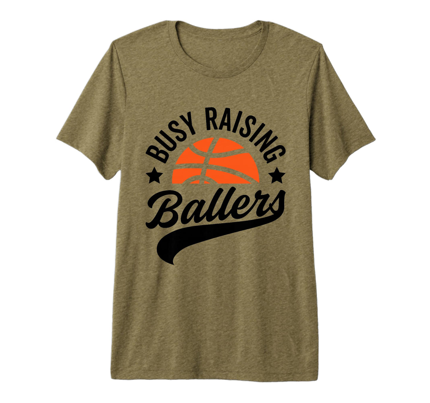 Busy Raising Ballers Basketball T-Shirt - Aesthetic Graphic for Adults - T-Shirt, Sweatshirt, Hoodie