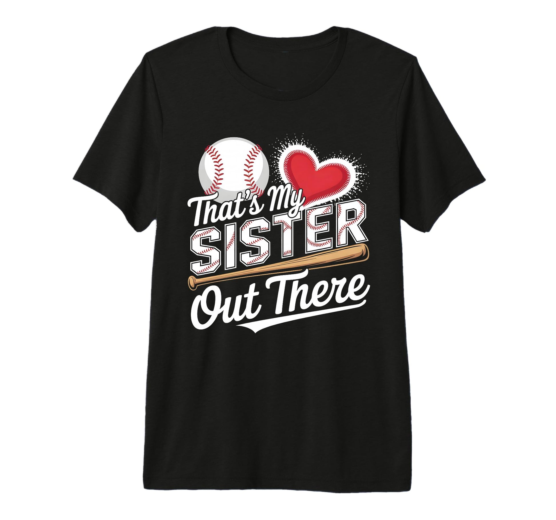 Thats My Sister Baseball Grandma T-Shirt - Aesthetic Graphic Unisex - T-Shirt, Sweatshirt, Hoodie