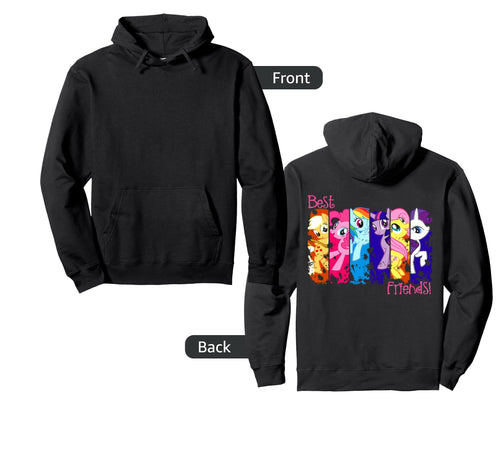Best Friend Rainbow Dash Fluttershy Hoodie - Streetwear Style Men Women - T-Shirt, Sweatshirt, Hoodie
