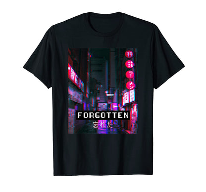 Forgotten Aesthetic Vaporwave Japan T-Shirt - Unique Graphic for Adults - T-Shirt, Sweatshirt, Hoodie