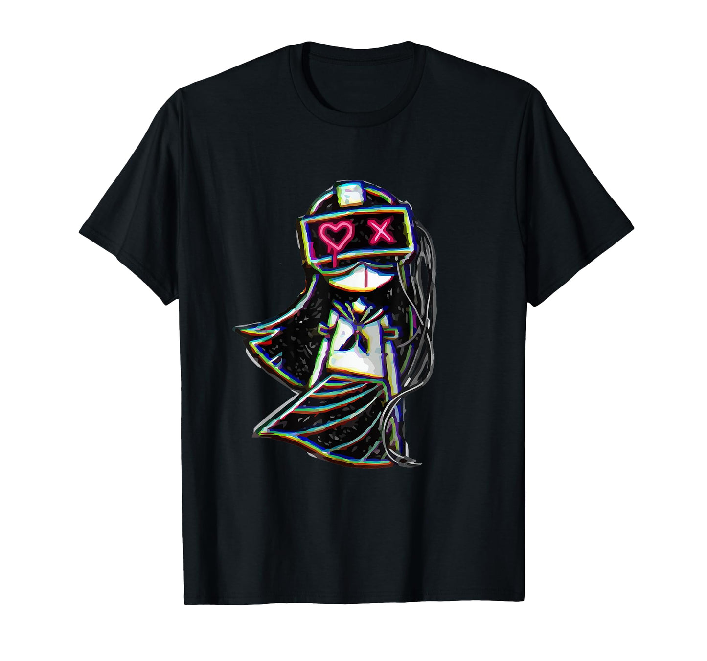 Edgy Alt Aesthetic Anime Vaporwave T-Shirt - Aesthetic Graphic Men Women - T-Shirt, Sweatshirt, Hoodie
