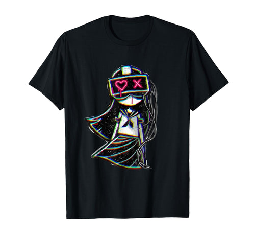 Edgy Alt Aesthetic Anime Vaporwave T-Shirt - Aesthetic Graphic Men Women - T-Shirt, Sweatshirt, Hoodie